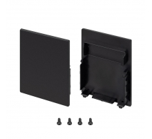 Заглушка Arlight SL-Line-4050-3L-Low Black глухая 044677