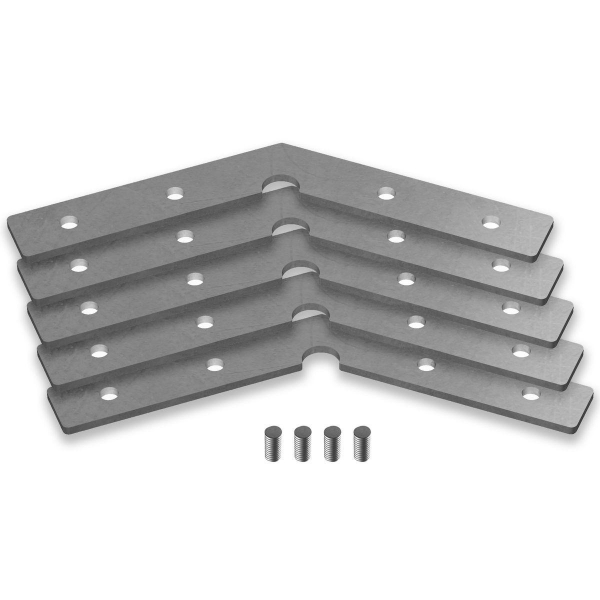 Соединитель угловой Ambrella light Illumination Profile System (5шт) GP8054 Соединитель угловой Ambrella light Illumination Profile System (5шт) GP8054