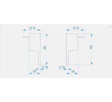 Заглушка Deko-Light End Cap H-EL-03-10 Set 2 pcs 979210