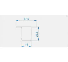 Заглушка Deko-Light End Cap P-ET-03-10 Set 2 pcs 978260