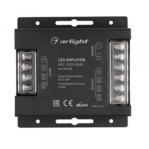 Усилитель Arlight ARL-5022-RGB 027140 Усилитель Arlight ARL-5022-RGB 027140