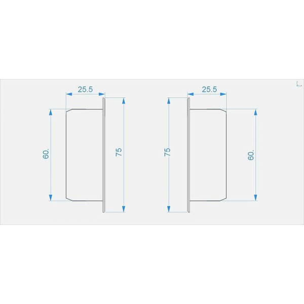Заглушка Deko-Light End Cap P-EL-02-10 Set 2 pcs 978251