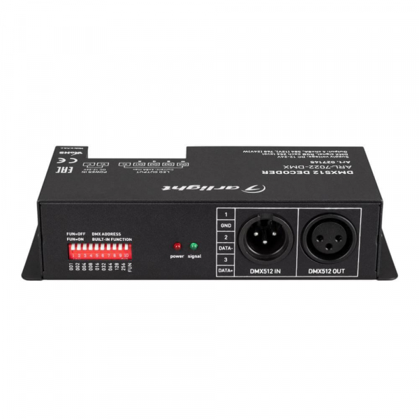 Декодер Arlight ARL-7022-DMX 027145 Декодер Arlight ARL-7022-DMX 027145