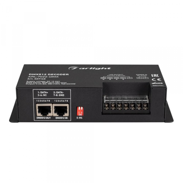 Декодер Arlight ARL-7022-DMX 027145 Декодер Arlight ARL-7022-DMX 027145