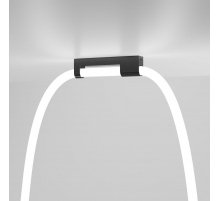 Накладные крепления для круглого гибкого неона Full light черный Elektrostandard a070763