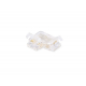 Соединитель угловой AMBRELLA LIGHT ILLUMINATION COB RGB 12/24V для лент 10mm (4 конт.) (10шт. в комплекте) GS6891