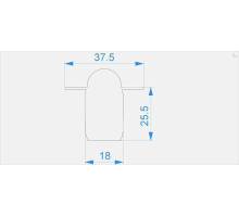 Заглушка Deko-Light End Cap R-ET-03-10 Set 2 pcs 979700