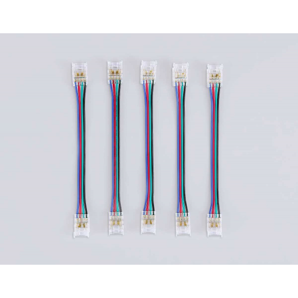 Соединитель гибкий двухсторонний AMBRELLA LIGHT ILLUMINATION COB RGB 12/24V для лент 10mm (4 конт.) (5шт. в комплекте) GS7921 Соединитель гибкий двухсторонний AMBRELLA LIGHT ILLUMINATION COB RGB 12/24V для лент 10mm (4 конт.) (5шт. в комплекте) GS7921