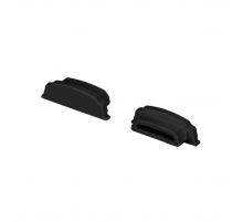 Заглушка глухая Arlight ARH-Bent-W18 Black 039590