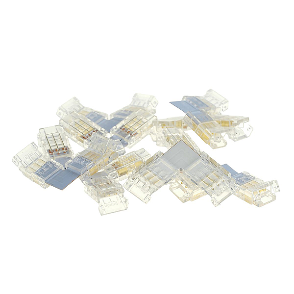 Соединитель угловой 10мм для ленты CCT SMD ленты шириной 8 мм Feron LD172 52003