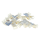 Соединитель угловой 10мм для ленты CCT SMD ленты шириной 8 мм Feron LD172 52003