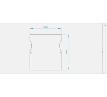 Заглушка Deko-Light End Cap P-AH-01-20 Set 2 pcs 978311