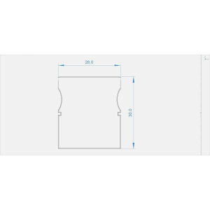 Заглушка Deko-Light End Cap P-AH-01-20 Set 2 pcs 978311