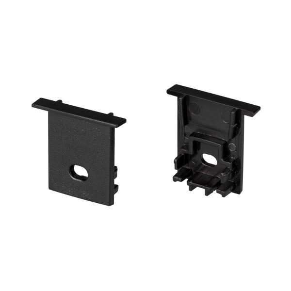 Набор заглушек Arlight SL-Comfort-1722-F Black c отверстием 031778 Набор заглушек Arlight SL-Comfort-1722-F Black c отверстием 031778
