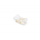 Соединитель прямой AMBRELLA LIGHT ILLUMINATION COB CCT 12/24V для лент 8mm (3 конт.) (10шт. в комплекте) GS6366