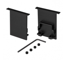 Набор заглушек Arlight SL-Comfort-3551-F Black глухая 031787
