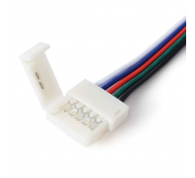 Коннектор для RGBW светодиодной ленты 5050 Apeyron 12/24V (2 шт.) 09-74