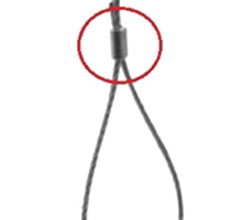 Зажим троса Arlight Clip-1mm 026647
