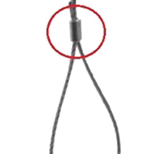 Зажим троса Arlight Clip-1mm 026647 Зажим троса Arlight Clip-1mm 026647