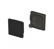 Заглушка Arlight SL-Kant-H16 Square Black глухая 037518