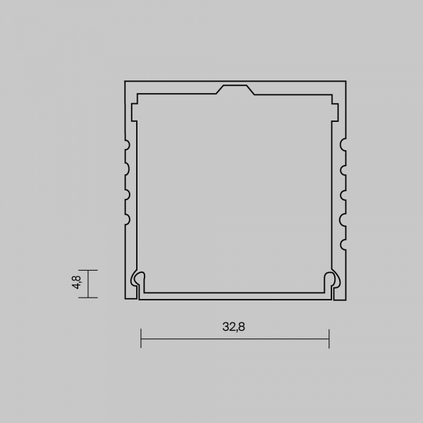 Комплектующие для профиля Maytoni Led Strip 642031