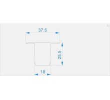 Заглушка Deko-Light End Cap P-ET-03-10 Set 2 pcs 978261