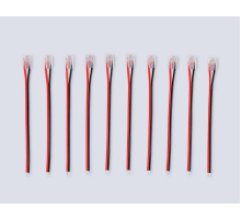 Соединитель гибкий односторонний AMBRELLA LIGHT ILLUMINATION COB 12/24V для лент 8/10mm (2 конт.) (10шт. в комплекте) GS7375