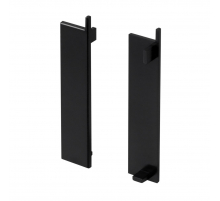 Заглушка Arlight Plintus-H58-F Black 046160