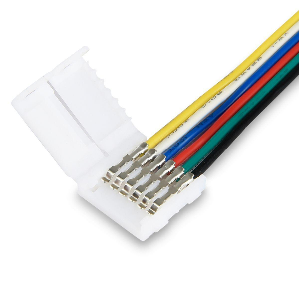 Коннектор гибкий Ambrella Illumination LED Strip для светодиодной ленты 5050 (5шт) GS7351 Коннектор гибкий Ambrella Illumination LED Strip для светодиодной ленты 5050 (5шт) GS7351