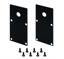 Заглушка Arlight Line-S-3667 Black с отверстием 042915