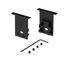 Набор заглушек Arlight SL-Comfort-2542-F Black c отверстием 031783