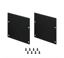 Заглушка Arlight Line-S-7575 Black глухая 041886