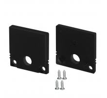 Заглушка Arlight SL-Slim20-H20 Black с отверстием 047637