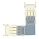 Соединитель угловой 10мм для ленты CCT SMD ленты шириной 8 мм Feron LD172 52003