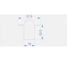 Заглушка Deko-Light End Cap R-ET-03-10 Set 2 pcs 979700
