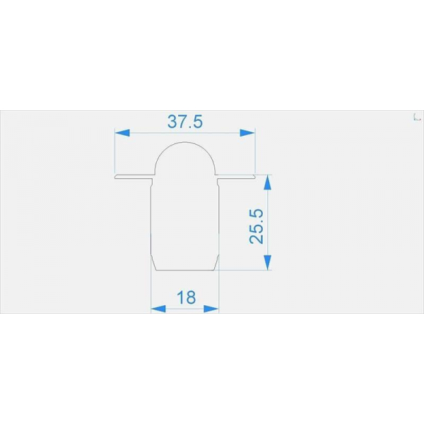 Заглушка Deko-Light End Cap R-ET-03-10 Set 2 pcs 979700 Заглушка Deko-Light End Cap R-ET-03-10 Set 2 pcs 979700