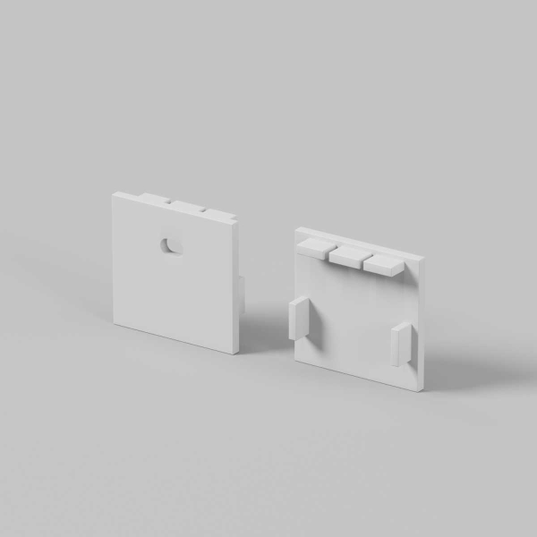 Комплект заглушек (для профиля ALM-4625-S-2M) ALM-4625-EC 2 шт. Maytoni Led Strip 642001