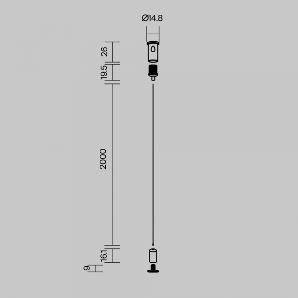 Комплектующие для профиля Maytoni Led Strip 642045