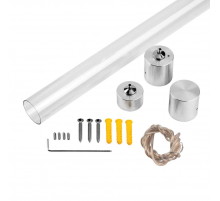 Комплект вертикального крепежа одиночный Lightstar Profiled 442892