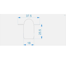Заглушка Deko-Light End Cap R-ET-03-10 Set 2 pcs 979701