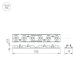 Экран линзованный Arlight SL-LINE-W20-55deg-540 041793
