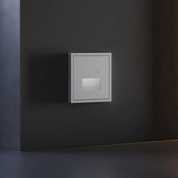 Накладка для подсветки светодиодной с датчиком, S70 (серый) Voltum VLS002416