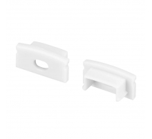 Заглушка Arlight 2 шт. LINE-1708 с отверстием WHITE 044235