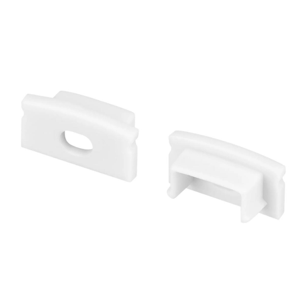 Заглушка Arlight 2 шт. LINE-1708 с отверстием WHITE 044235 Заглушка Arlight 2 шт. LINE-1708 с отверстием WHITE 044235