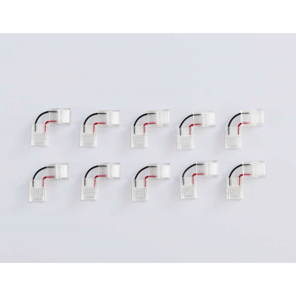 Соединитель угловой AMBRELLA LIGHT ILLUMINATION COB 12/24V для лент 12mm (2 конт.) (10шт. в комплекте) GS6871 Соединитель угловой AMBRELLA LIGHT ILLUMINATION COB 12/24V для лент 12mm (2 конт.) (10шт. в комплекте) GS6871