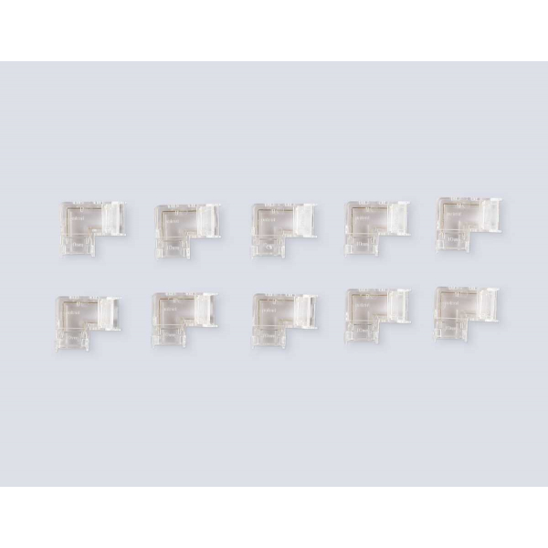 Соединитель угловой AMBRELLA LIGHT ILLUMINATION COB 12/24V для лент 10mm (2 конт.) (10шт. в комплекте) GS6861 Соединитель угловой AMBRELLA LIGHT ILLUMINATION COB 12/24V для лент 10mm (2 конт.) (10шт. в комплекте) GS6861