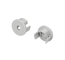 Заглушка Arlight Round-D18-Flat с отверстием 025961