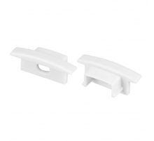 Заглушка Arlight 2 шт. LINE-2308-F с отверстием WHITE 044238