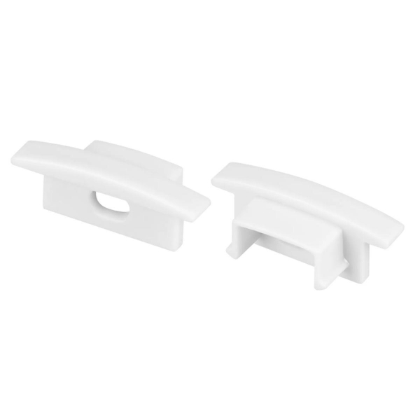 Заглушка Arlight 2 шт. LINE-2308-F с отверстием WHITE 044238 Заглушка Arlight 2 шт. LINE-2308-F с отверстием WHITE 044238