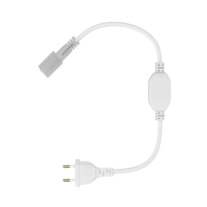 Коннектор питания с сетевой вилкой для гибкого неона 220В 25х13 мм Maytoni Led Strip 201236